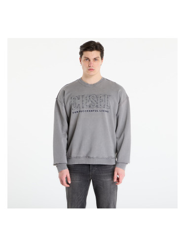 Суитшърт DIESEL S-Boxt-Raw-V1 Sweat-Shirt Steeple Gray L