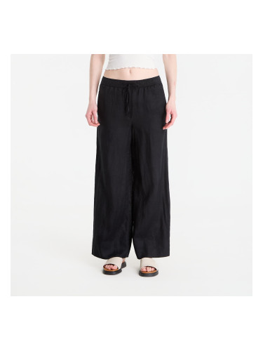 Панталони Tommy Hilfiger Ess Linen Pull On Pants Black XS
