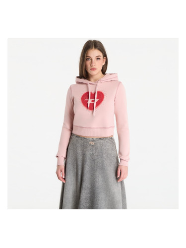 Суитшърт Diesel F-Slimmy-Hood-S5 Sweatshirt Pale Mauve L