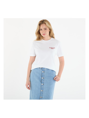 Тениска Carhartt WIP W' S/S Spoiled T-Shirt White S
