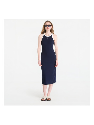 Облекло Tommy Hilfiger Contrast Bind Rib Tank Dress Navy XS
