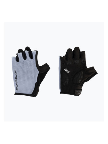 Дамски велосипедни ръкавици Northwave Active Max Short Finger ice grey