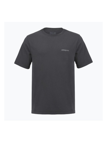 Мъжка тениска Patagonia P-6 Logo ink black