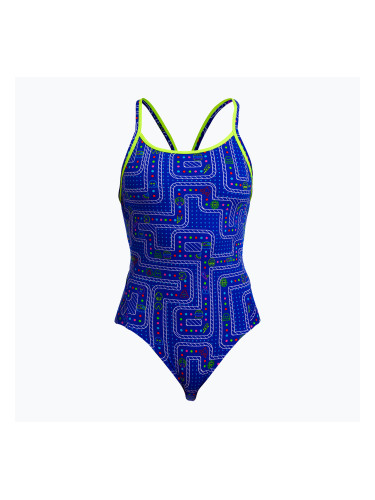 Дамски бански костюм от една част Funkita Diamond Back One Piece fly munchies