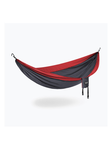 Туристически хамак ENO Single Nest charcoal/red