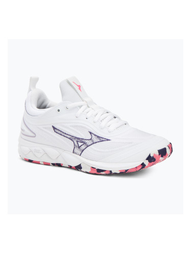 Обувки за волейбол Mizuno Wave Luminous 3 white/violet indigo/camellia rose