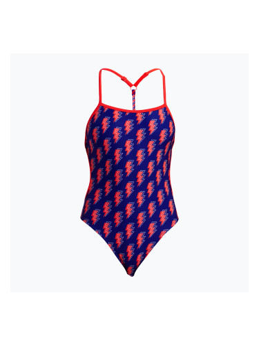 Дамски бански костюм от една част Funkita Twisted One Piece flash