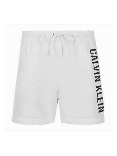 Мъжки шорти за плуване Calvin Klein KM0KM01092 Intense Power Medium Drawstring pvh classic white