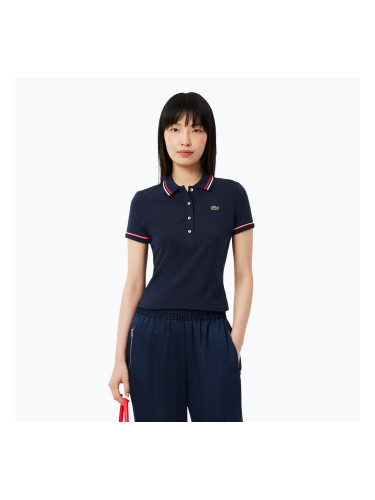 Дамска риза Lacoste Polo DF9599 navy blue/rill/grenadine