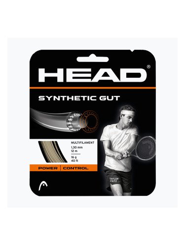HEAD Синтетична гута златна тенис струна 281111