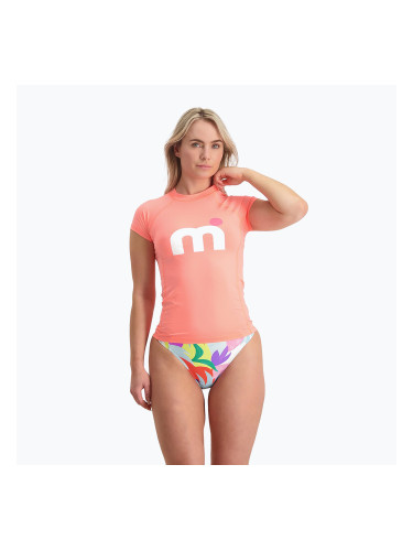 Дамска тениска за плуване Mistral Miami Lycra peach