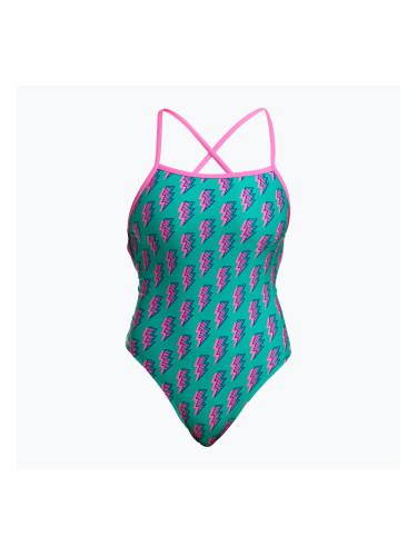 Дамски бански костюм от една част Funkita Strapped In One Piece zip zap