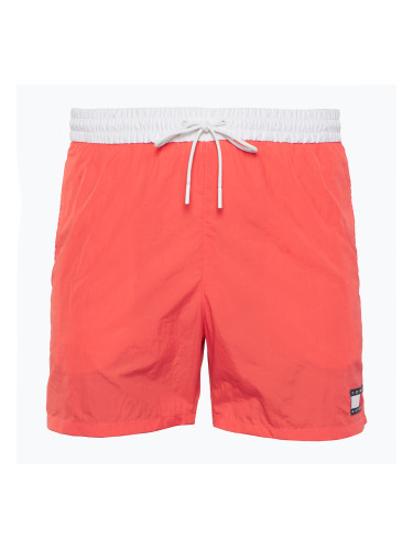 Tommy Hilfiger мъжки бански шорти Medium Drawstring pink poppy