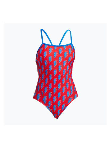 Дамски бански костюм от една част Funkita Single Strap One Piece hot volt