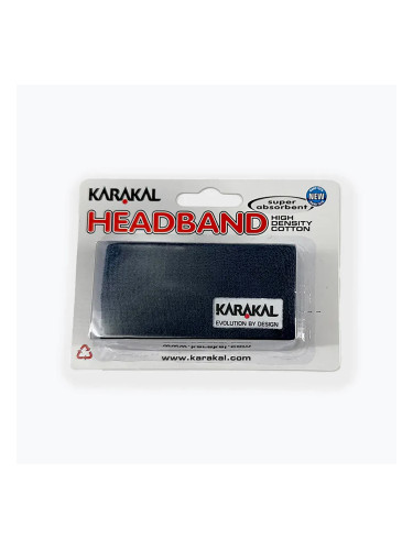 Лента за глава Karakal Headband navy