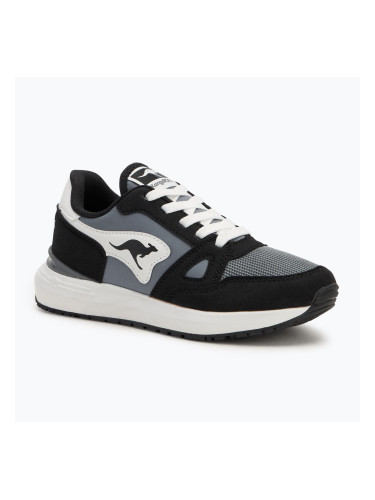 Детски обувки KangaROOS K-Sneak Jay jet black/steel grey