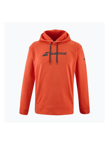 Мъжки тенис суитшърт Babolat Exercise Hood Sweat fiesta red