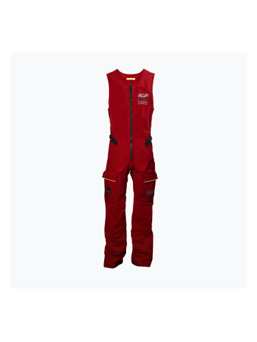 Дамски ветроходен костюм Helly Hansen Aegir Race Salopette alert red