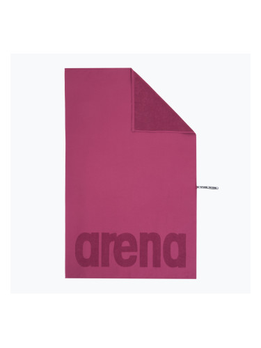 Кърпа за бързо сушене Arena Softdry тъмнолилава