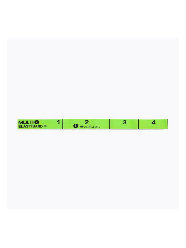 Упражнения от гума Sveltus Multi green 0013