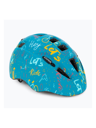 Детска каска за велосипед UVEX Kid 2 CC синя 41/4/982/09/15