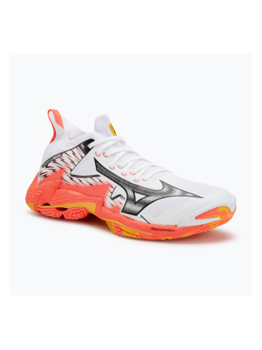 Обувки за волейбол Mizuno Wave Lightning Neo 3 white/fiery coral 2/citrus