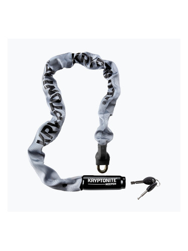 Ключалка за велосипед Kryptonite Keeper 785 Integrated Chain сива K001607