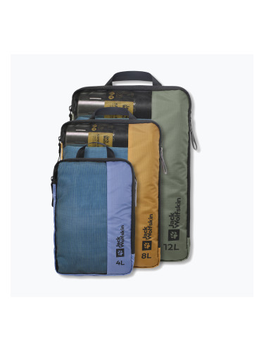 Комплект органайзери Jack Wolfskin Compression Cube 3 бр., микс от цветове