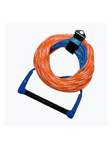 SPINERA въже за теглене Waterski Wakeboard Rope 2sec синьо/зелено/оранжево/бяло