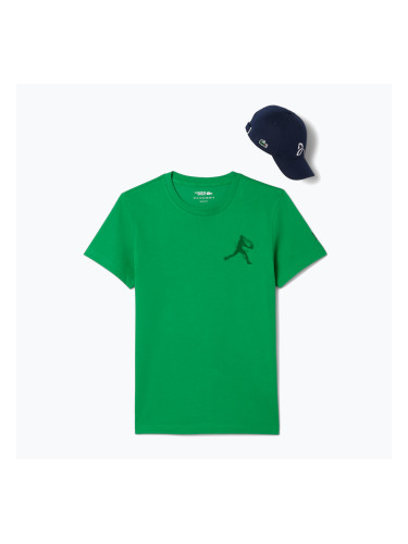 Мъжка тенис фланелка Lacoste TH1044 calathea/green