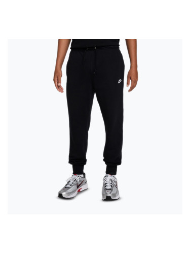 Мъжки панталони Nike Club French Terry Joggers black/black/white