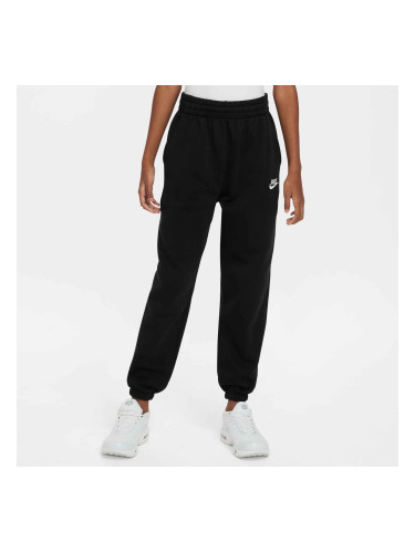 Детски панталони Nike Sportswear Club Fleece black/black/white