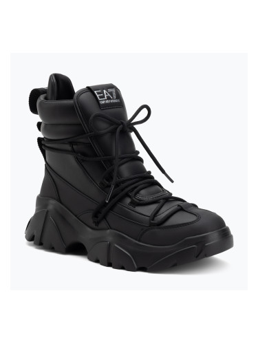 Туристически обувки EA7 Emporio Armani Boot Flakes full black