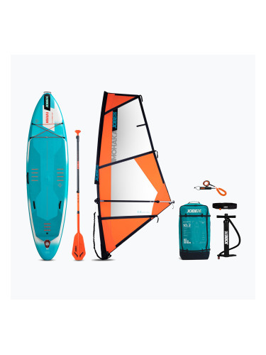 WindSUP JOBE Mohaka 10.2 комплект надуваема гребна дъска + SUP платно 3.5 m2