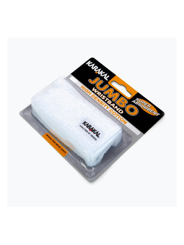 Хавлиен накитник Karakal Jumbo Wristband white