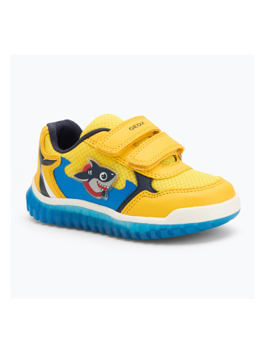Детски обувки Geox Lightyloo yellow/sky