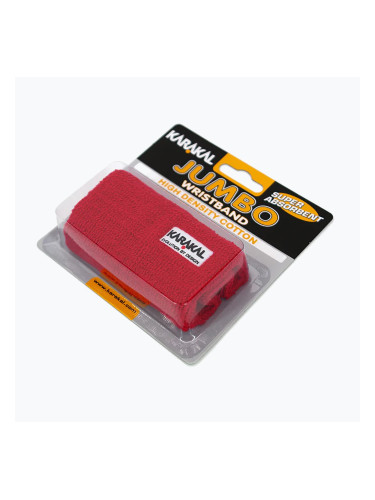 Хавлиен накитник Karakal Jumbo Wristband red