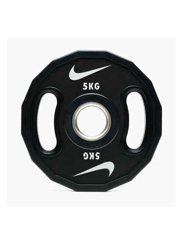 Тежести Nike Strength Pro Urethane Plates 2 x 5 kg black/white