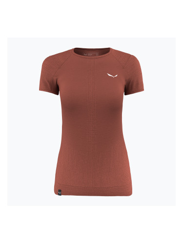 Дамска тениска за трекинг Salewa Zebru Medium Warm Amr etruscan red