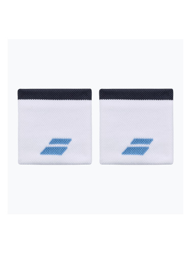 Лента за китка Babolat Logo 2 бр. white/drive blue
