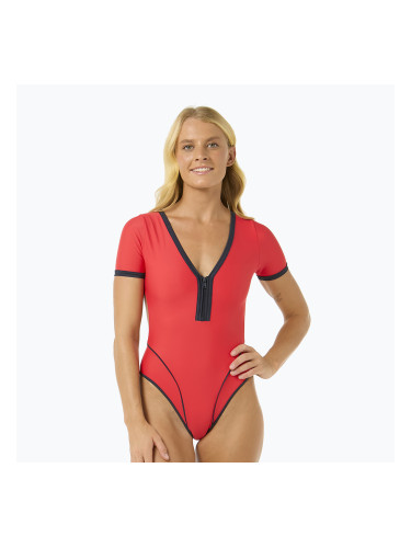 Дамски сърф костюм Rip Curl Bomba Cheeky червен