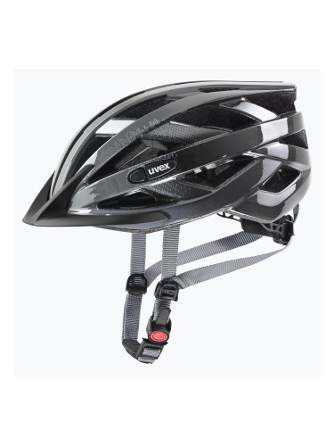 Велосипедна каска UVEX Air Wing сива / черна