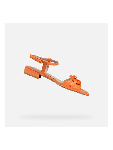Оранжеви дамски сандали Geox New Eraklia