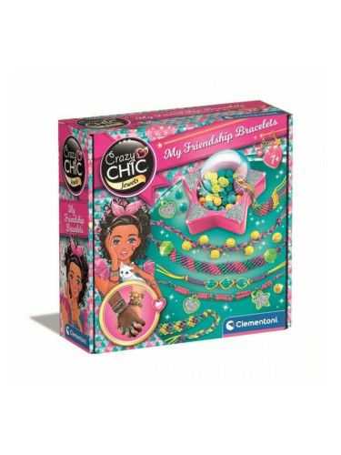 Занаятчийска игра Clementoni Friendship bracelet creation box