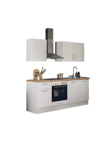 БЯЛА БЛОК КУХНЯ ТОРИНО 210/60/211 СМ