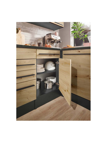 ЪГЛОВ МОДУЛ ДЖАЗ 115/60/90 СМ В ДЪБ АРТИСАН