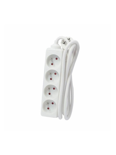 Табло с 4 гнезда с бутон за включване Chacon (3 m)