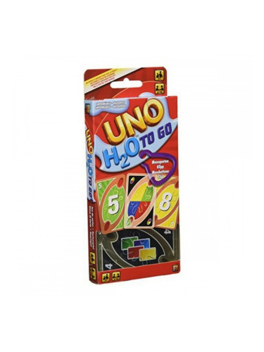 Настолна игра Uno H2O To Go Mattel