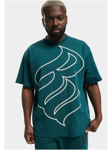 Мъжка тениска в петролно син цвят Rocawear Woodhaven