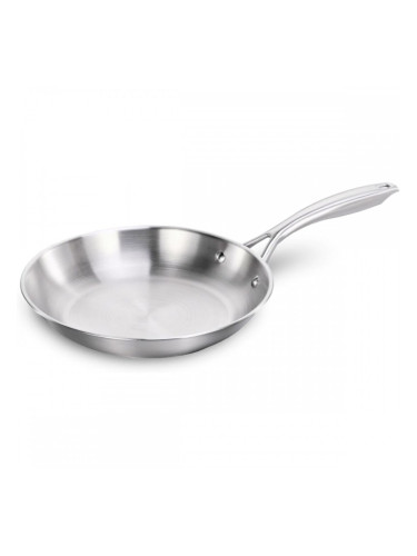 Тиган Castey E-S24 Сив Неръждаема стомана Ø 24 cm